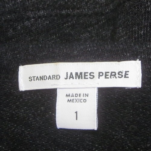 James Perse 1 Black / Gray Pullover S - Picture 2 of 9