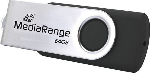 Mediarange USB Stick 64GB Speicherstick silber Typ C USB 3.2 Gen 1 - Bild 3 von 3