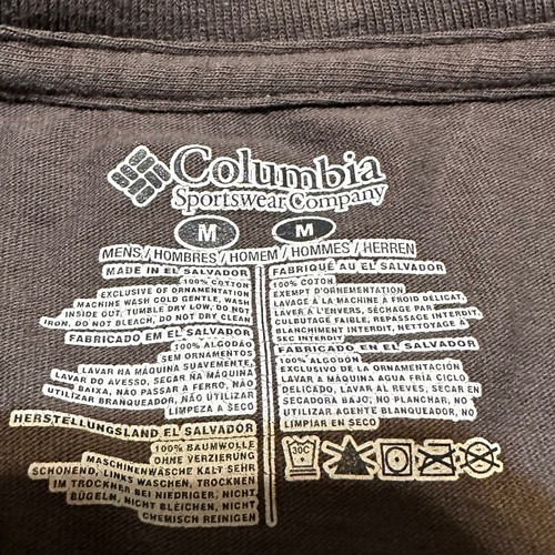 Columbia Sportswear Hombre Camiseta Gris Manga Larga Mediana - Imagen 6 de 6