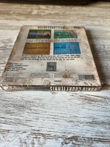 World Court Tennis TurboGrafx-16 Brand New Sealed! - Picture 6 of 6