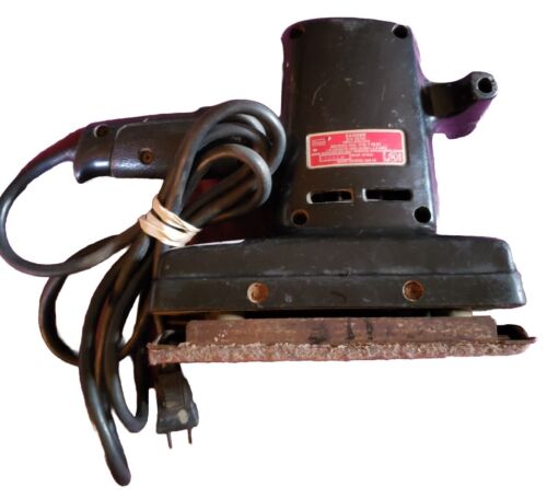 Vintage Sears Craftsman Dual Motion Orbital Power Sander 315.11631 Tested Works