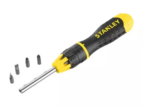 STANLEY® Hand Tools - Multibit Ratchet Screwdriver &10 Bits