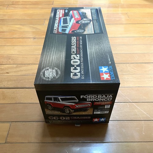 Tamiya 1/10 RC Car Series No.736 Ford Baja Bronco (CC-02 Chassis) 58736 JAPAN - Picture 10 of 14