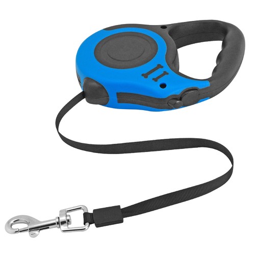 Retractable Dog Lead Tape Extending 25KG Pet Walking Leash Small Medium 3M 5M - Picture 5 of 16