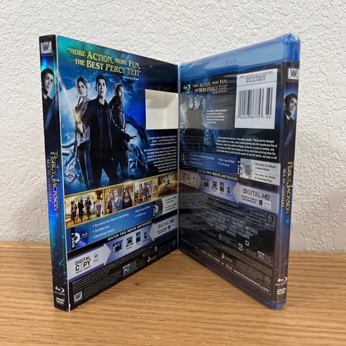 Percy Jackson: Sea of Monsters (Blu-ray/DVD/Digital, 2013) with Slipcover SEALED - Picture 2 of 11