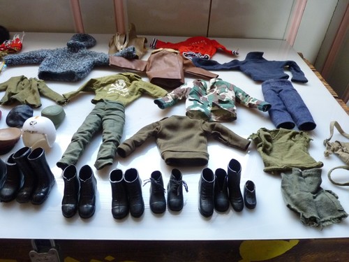 BIG JOB LOT VINTAGE ACTION MAN CLOTHES & ACCESSORIES,INDIAN,CHELSEA,BOOTS & HATS - Picture 14 of 18