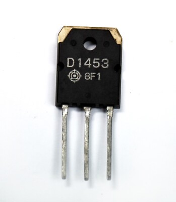2pc NPN High Voltage Power Transistor 2SD1453 TO-3P * 1500V 3A 50W * Hitachi