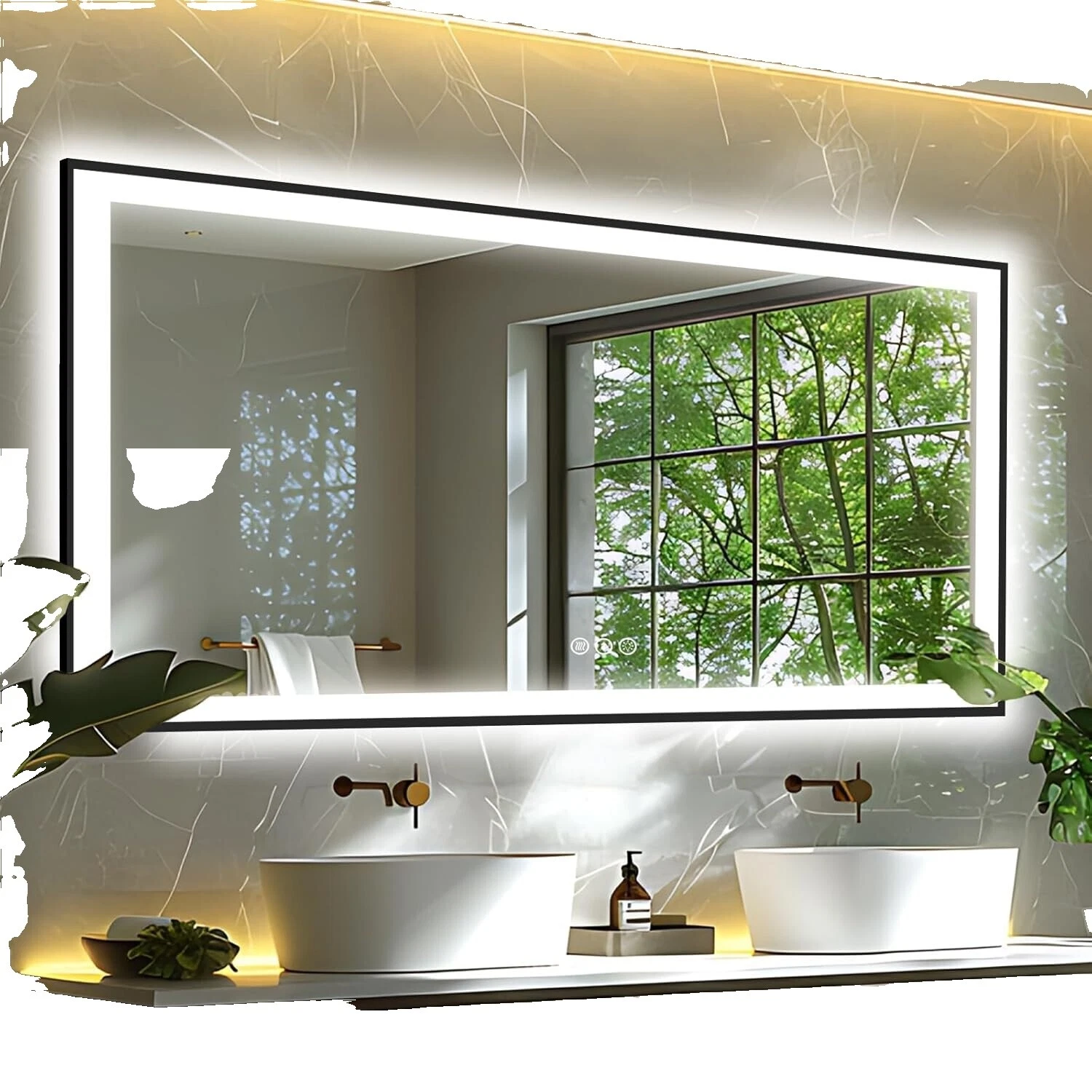 Barra de Vidrio Espejo espejos para decoración del hogar