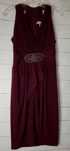 David Meister Womens Halter Dress Wedding Swing Dance Party Cocktail Size 4 - Picture 2 of 6