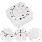 Wei?er quadratischer Timer mit lautem Alarm muss zum Kochen und Erinnerungen
