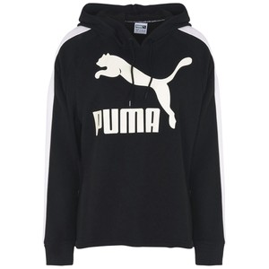 Vêtement Sweats Puma femme Archive Logo T7 Hoody Wn's taille Noir