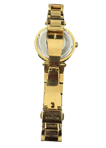 Invicta Disney Mickey Mouse Watch Gold Tone Crystal Limited Edition 23789 W/Case - Picture 4 of 9