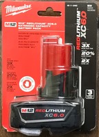 Original Factory Sealed Milwaukee 48-11-2460 M12 Redlithium Xc 6.0 Msrp $89. Original Factory Sealed Milwaukee 48-11-2460 M12 Redlithium Xc 6.0 Msrp $89.