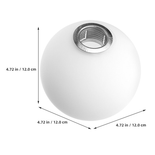 Milk White Matte Lampshade Decorative Glass Replacement for vendu Light Fixtures
