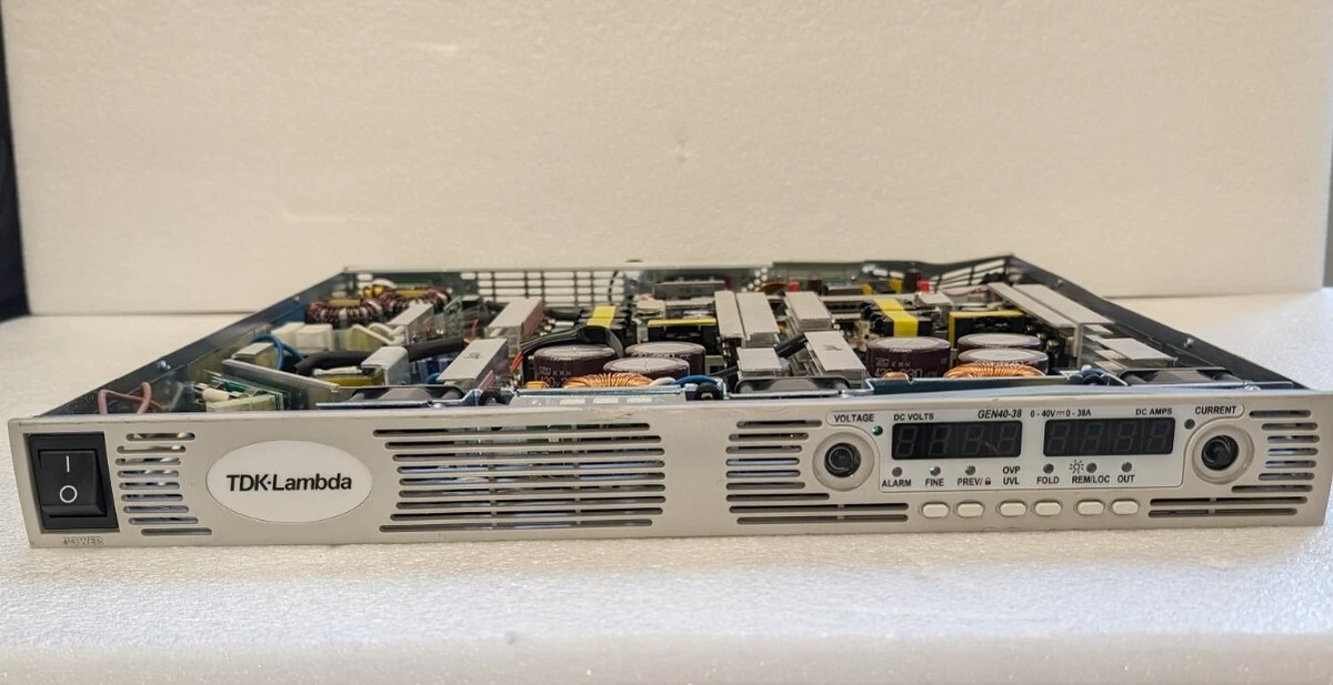 TDK-Lambda 00507221 GEN 40-38 DC Power Supply GEN1500W 0-40V 0-38A 