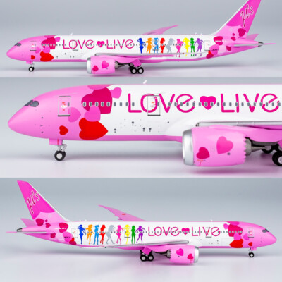 航空機・ヘリコプター NG Model 1:400 Love Live B787-8 JA01LL NG 1/400 Love Live Boeing B787-8 JA01LL painted alloy