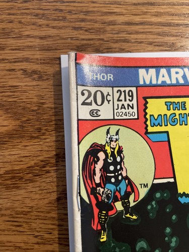 THE MIGHTY THOR # 219 -NM Marvel Bright Cover MCU High Grade Not Cgc - Picture 12 of 12