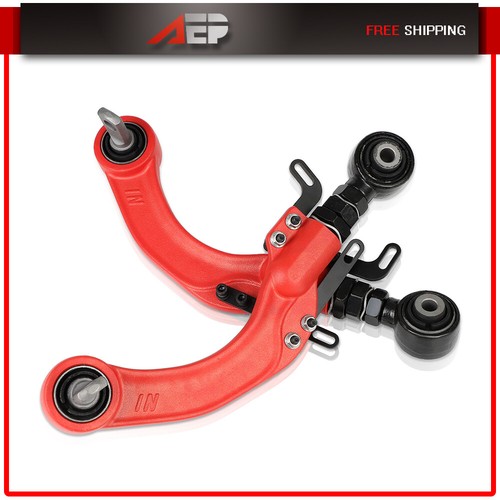 Rear Camber Control Arm Kit Emusa For 2006-2013 Honda Civic FA FG JDM Red 2PCS - Picture 1 of 8