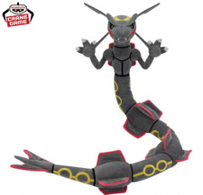 Peluche Pokemon Negro Rayquaza Mechamofugutto 35cm Japón Nuevo 2025