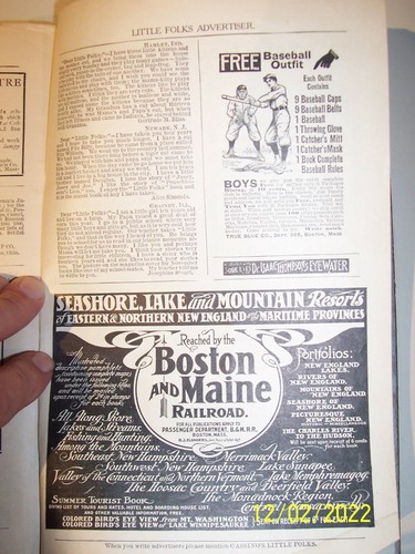 Little Folks - Illustrated Monthly For Youngest Readers -June 1904 Stories, Ads - Picture 5 of 5