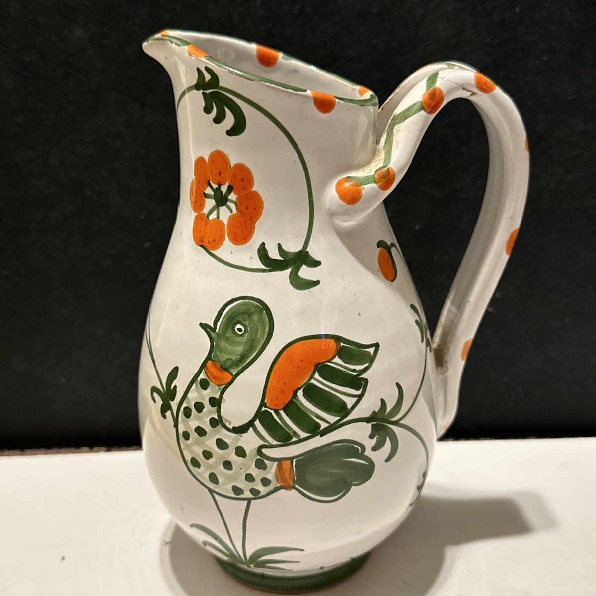 Florentiner Malerei　ピナコテーク　ボッティチェッリ Antique Florentine Pietra-Dura Pin
