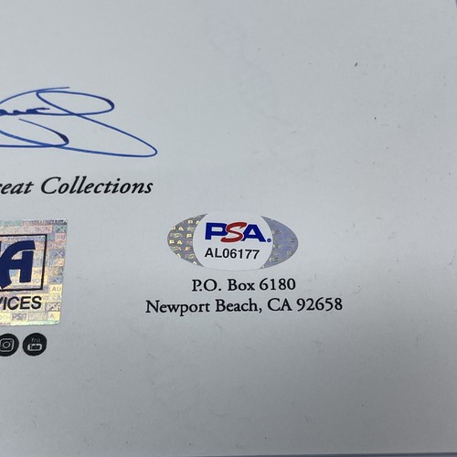 WWF Ricky The Dragon Steamboat Headband Signed And Inscribed PSA DNA Auth - Picture 6 of 9
