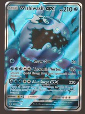 Wishiwashi GX 133/145 Full Art Ultra Rare Pokémon 2017 Guardians Rising
