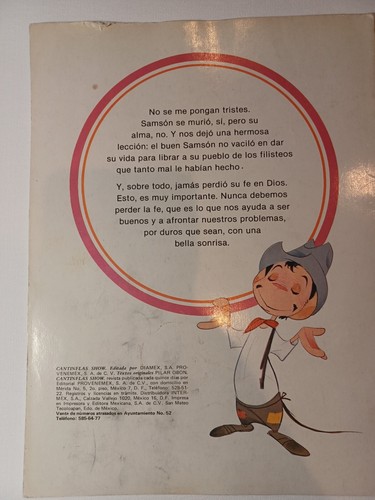 Cantinflas Show Revista Vintage Comic Magazine Samson No 19 - Picture 4 of 7