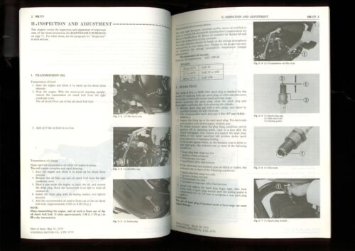 Honda MR175 Elsinore (75-77) Werkstatthandbuch Service Reparaturbuch MR 175 FH96 - Bild 4 von 18
