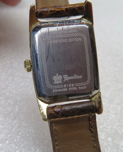 HAMILTON "Indiana Jones" Uhr Edition #6186 - 15 Jewels & Batterie - ES FUNKTIONIERT - Bild 3 von 4