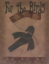 Whimsicals For The Birds Quilts Wool Work Needle Punch Applique Primitives Book