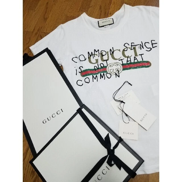 GUCCI Capitan white cotton Size XS Distressed | eBay