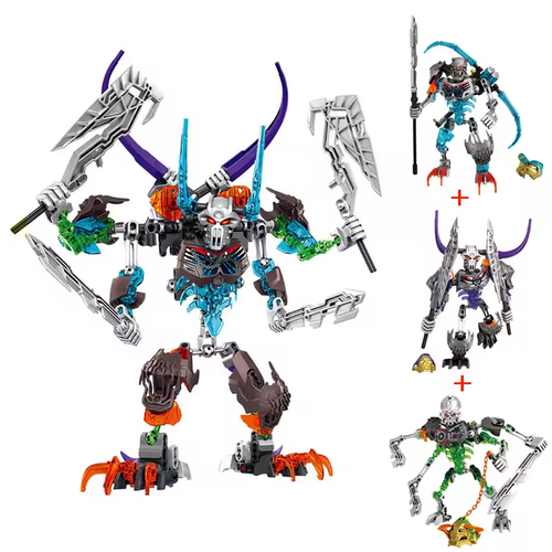 2023 Bionicle Protector Building Blocks Anime Action Figures Soldier Robot Brick - Picture 45 of 47