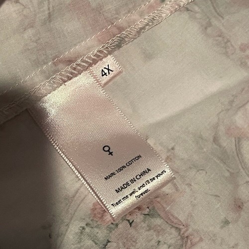 Nuevo con etiquetas Mini Vestido Selkie Cotton Secret Lover Sweet Nothings 4X - Imagen 8 de 8