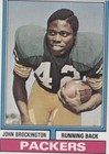 1974 Topps John Brockington #400