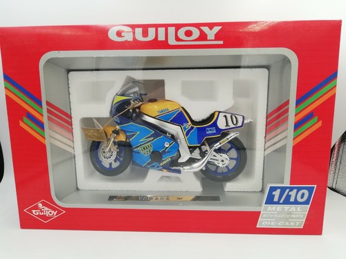 Guiloy #13852 Yamaha YZF 1:10 Die-cast w/ Plastic Parts Motorcycle - HTF New - Picture 1 of 5