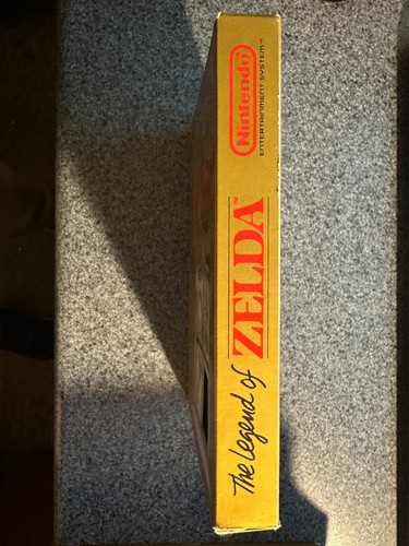 The Legend of Zelda (TM) for the Nintendo (NES) Complete in Box (CIB) Rare! - Picture 3 of 13
