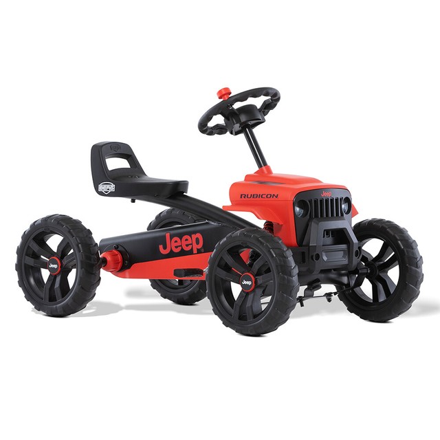 Berg Jeep Rubicon Buzzy Kids/Children's Pedal Go Kart Ride On Toy Red 2-5y Berg Jeep Rubicon Buzzy Kids/Children's Pedal Go Kart Ride On Toy Red 2-5y