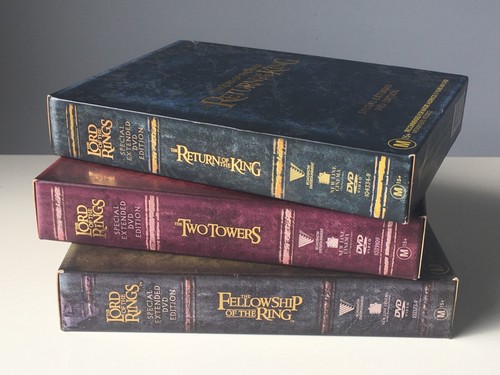 THE LORD OF THE RINGS DVD Trilogy SPECIAL EXTENDED EDITION Box Set - Exc. Cond. - Picture 2 of 24