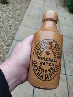 WEST DEVON OKEHAMPTON GINGER BEER CIRCA 1900/1910