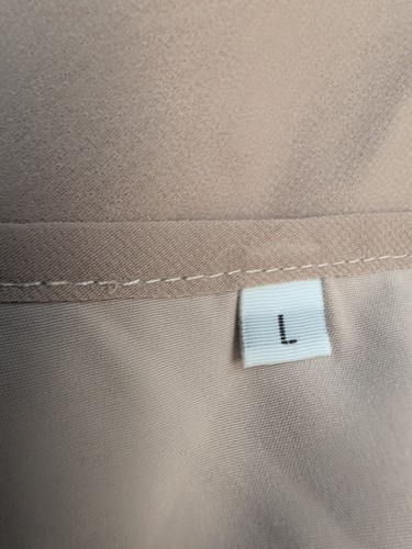 Brautmutter Hosenanzüge mit Jacke Glitzer Chiffon Kleid L Apricot 3 Teile - Bild 7 von 9