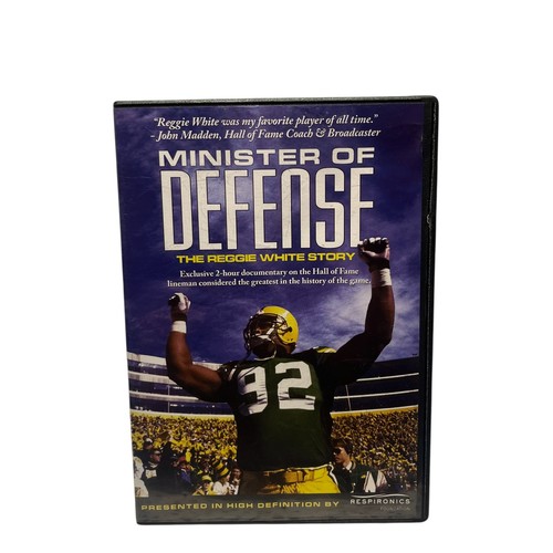 Verteidigungsminister: Die Reggie White Story DVD selten D16