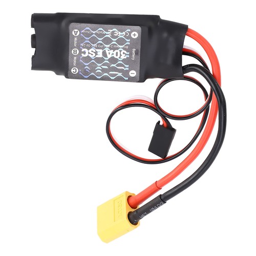 POENVFPO RC ESC 30A ESC Brushless Speed Controller With XT60 3.5mm Plugs For RC - Picture 4 of 12