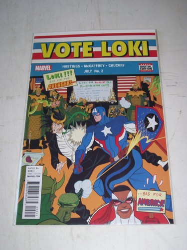 Vote Loki #1 2 3 4 1-4 Main Cover VF Complete series Marvel 2016 - Bild 3 von 5