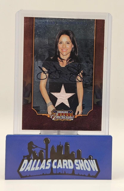2009 Donruss Americana #100 Julia Louis-Dreyfus Relic Autograph /100