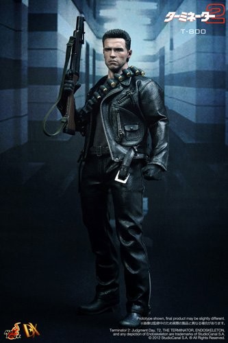 Movie Masterpiece DX Terminator 2 Modellino scala 1/6 T-800 Hot Toys - Foto 7 di 7