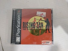 Playstation PS1 Rising Zan The Samurai Gunman Video Game Complete