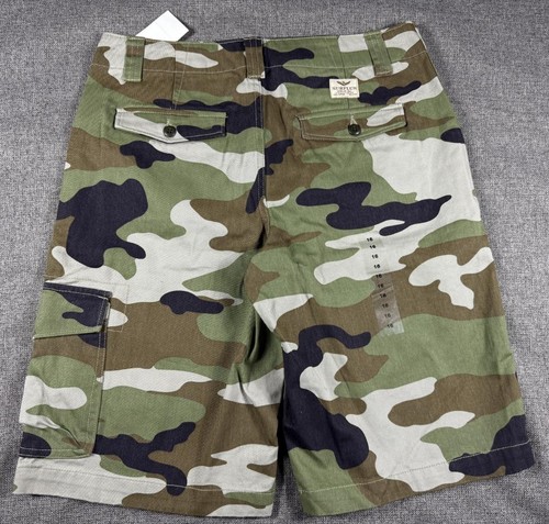 NWT Boys Ralph Lauren POLO Surplus camo cargo shorts 16 (29" waist x 10" inseam) - Picture 2 of 5