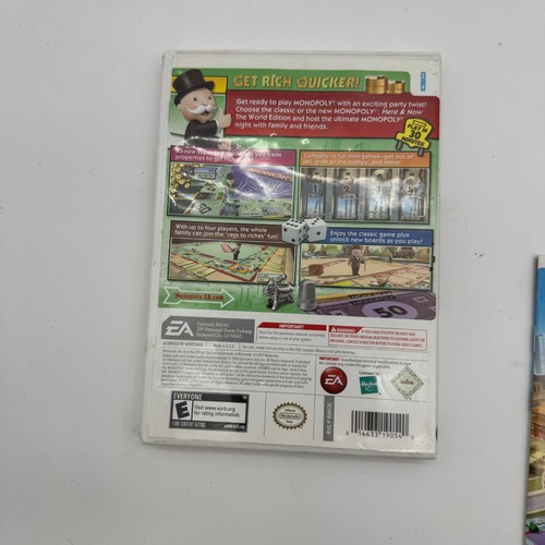 Monopoly (Nintendo Wii) MINT CIB Complete & Tested - Ships Fast Shipping - Picture 2 of 3