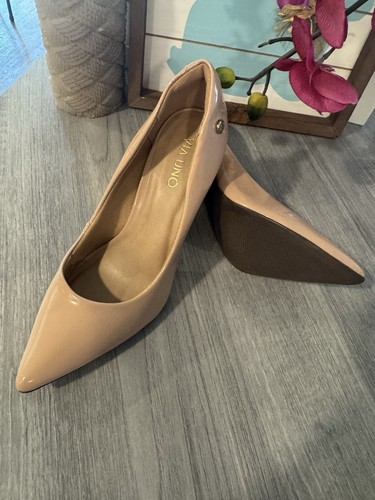 Via Uno Boutiqur Damen Pumps, Kiera, Cognac Gr. 7 - Bild 7 von 8
